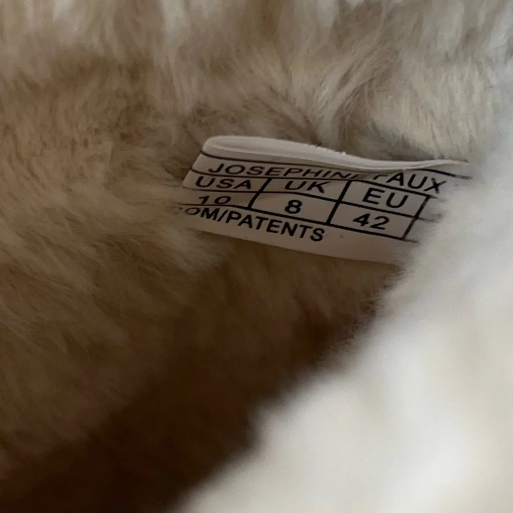 Vionic Josephine Faux Fur Quilted Dusty Cedar Red Puffer Slippers Size 10 - Picture 11 of 11